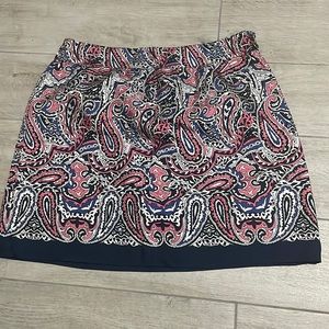 Vineyard vines silk skirt